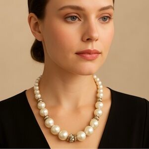 FAUX PEARL NECKLACE